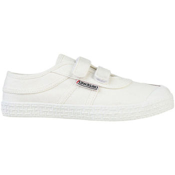 Kawasaki Original Kids Shoe W/velcro K202432 1002S White Solid Blanco