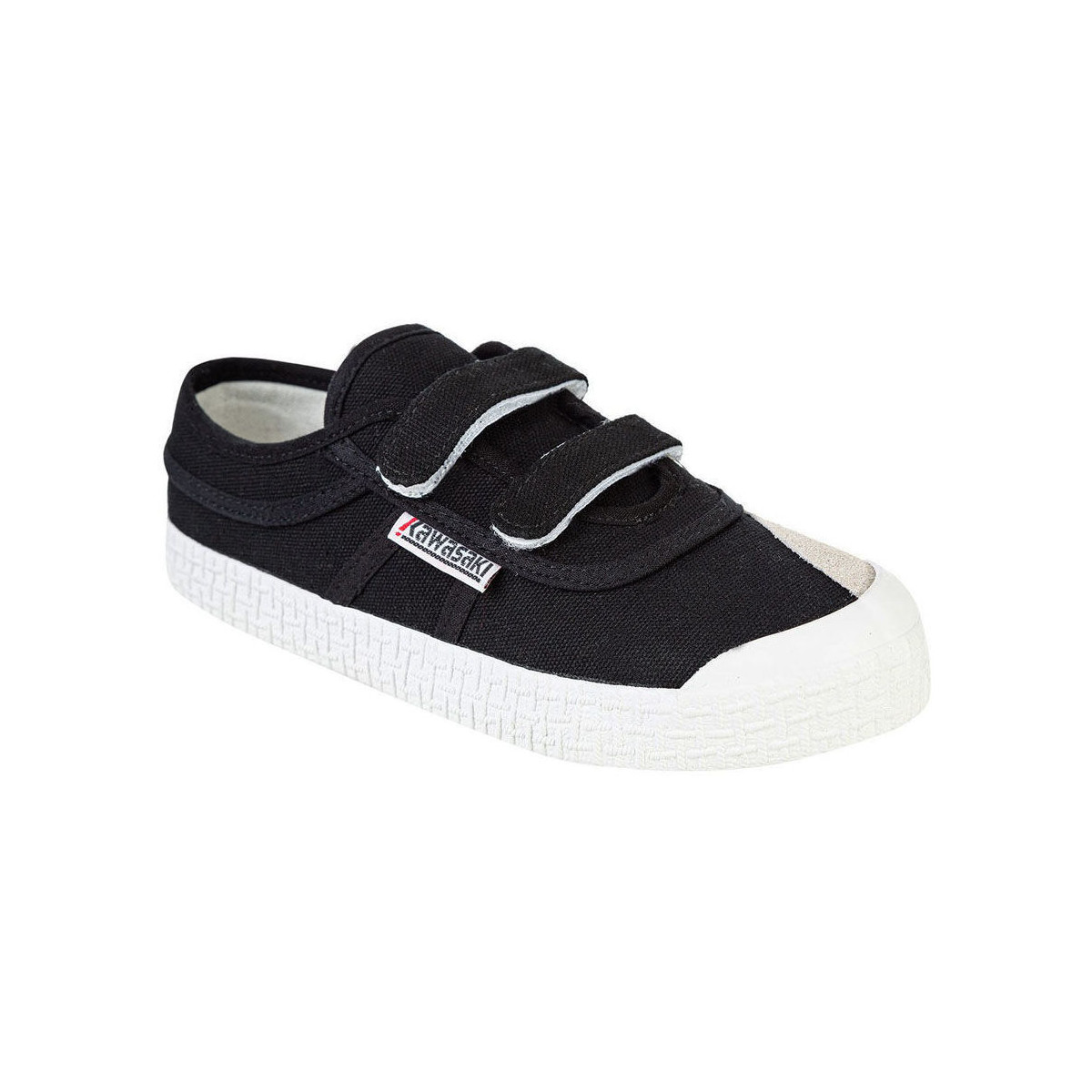 Zapatos Niños Deportivas Moda Kawasaki Original Kids Shoe W/velcro K202432 1001 Black Negro