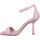 Zapatos Mujer Sandalias Elvio Zanon 3601 Cuir Femme Glicine Violeta