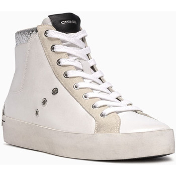 Zapatos Mujer Deportivas Moda Crime London Sneakers HIGH TOP HERITAGE White - Blanco