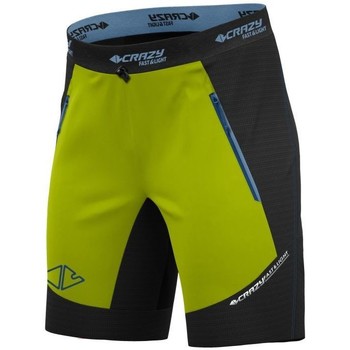 textil Hombre Shorts / Bermudas Crazy Idea Pantalones cortos Acceleration Hombre Linken Verde