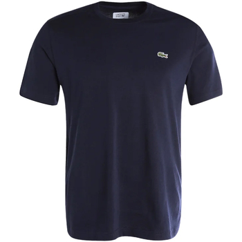textil Hombre Camisetas manga corta Lacoste TH7618-166 Azul