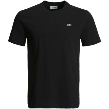 textil Hombre Camisetas manga corta Lacoste TH7618-031 Negro