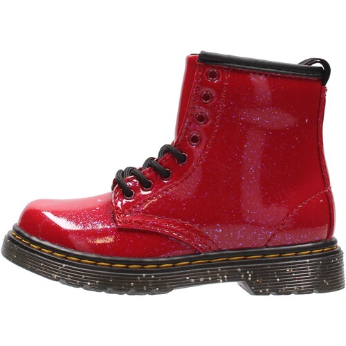 Zapatos Niños Botas de caña baja Dr. Martens 1460 T COSMIC Rojo