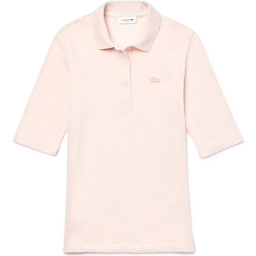 textil Mujer Tops y Camisetas Lacoste PF0503-ADY Rosa