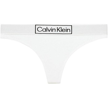 textil Mujer Sujetador deportivo  Calvin Klein Jeans THONG Blanco