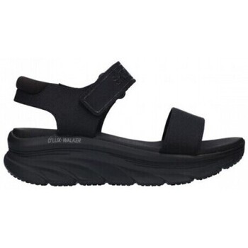 Zapatos Mujer Botas Skechers sandalia con cierre ajustable modelo dlux walker new block Negro