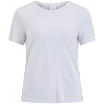 textil Mujer Sudaderas Vila Modala O Neck T-Shirt - Optical Snow Blanco