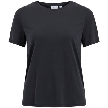 textil Mujer Sudaderas Vila Modala O Neck T-Shirt - Black Negro