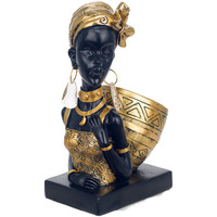 Casa Figuras decorativas Signes Grimalt Figura Africana con Base Negro