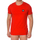 textil Hombre Camisetas manga corta Bikkembergs BKK1UTS07BI-RED Rojo