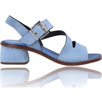 Zapatos Mujer Sandalias Plumers Sandalias Casual con Tacón para Mujer de  3520 Azul