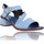 Zapatos Mujer Sandalias Plumers Sandalias Casual con Tacón para Mujer de Plumers 3520 Azul