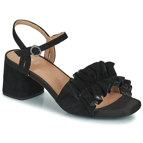 Zapatos Mujer Sandalias Geox  Negro