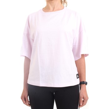 textil Mujer Camisetas manga corta adidas Originals HE03 T-Shirt/Polo mujer rosa Rosa