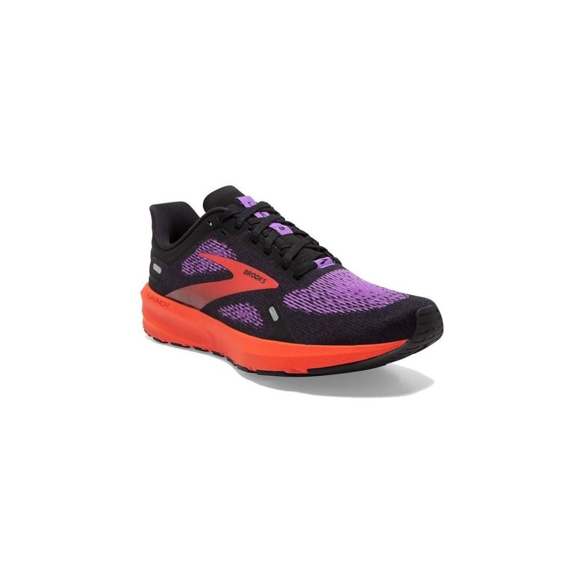 Zapatos Mujer Running / trail Brooks Launch 9 Negros, Violeta
