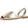 Zapatos Mujer Sandalias Ria 27803 S2 Oro