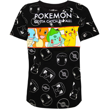 textil Niño Camisetas manga larga Pokemon  Negro