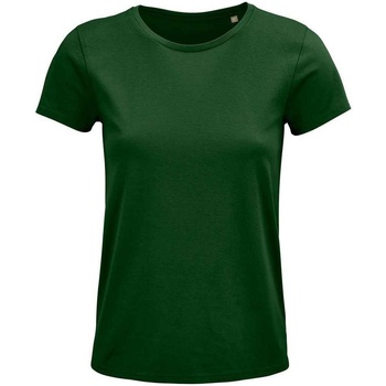 textil Mujer Camisetas manga larga Sols 3581 Verde
