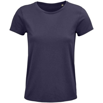 textil Mujer Camisetas manga larga Sols 3581 Gris