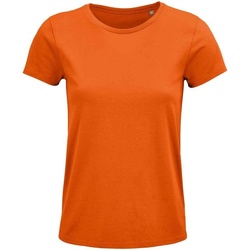 textil Mujer Camisetas manga larga Sols Crusader Naranja
