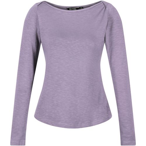 textil Mujer Camisetas manga larga Regatta  Violeta