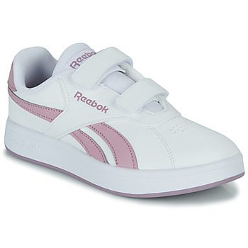 Zapatos Niños Zapatillas bajas Reebok Classic REEBOK AM COURT ALT Blanco / Rosa