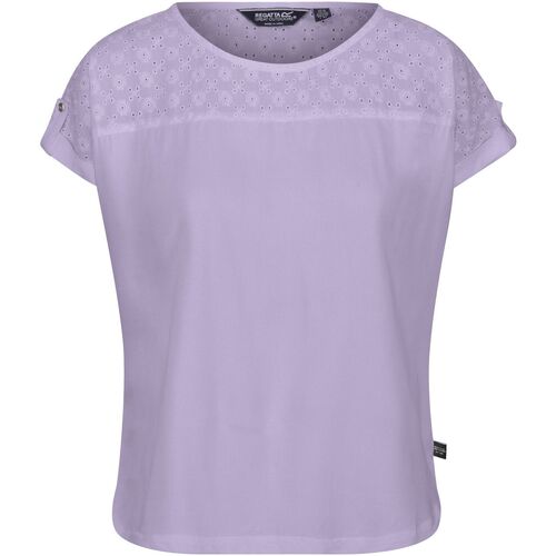 textil Mujer Camisetas manga larga Regatta Jaida Violeta