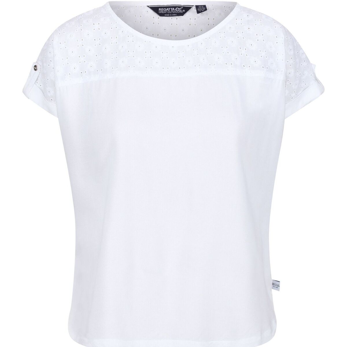 textil Mujer Camisetas manga larga Regatta Jaida Blanco