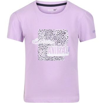 textil Niños Camisetas manga larga Regatta  Violeta