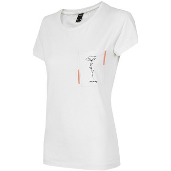 textil Mujer Camisetas manga corta Outhorn TSD614 Blanco