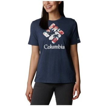 textil Mujer Camisetas manga corta Columbia Bluebird Day Relaxed Marino