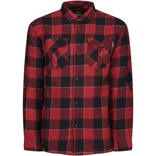 textil Hombre Camisas manga larga Regatta Shelford Rojo