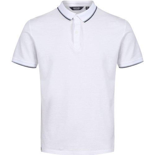 textil Hombre Tops y Camisetas Regatta Tadeo Blanco