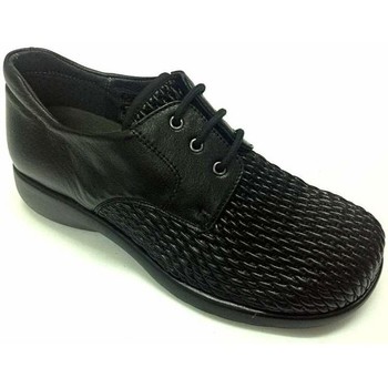 Zapatos Mujer Bailarinas-manoletinas Calzados Silvio 1302 Panal Abeja Negro