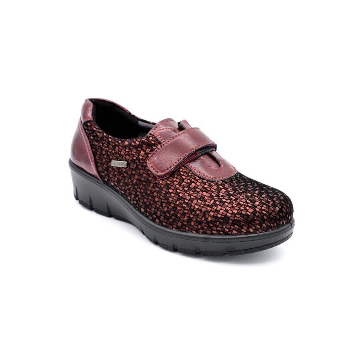 Zapatos Mujer Derbie & Richelieu G Comfort 7993 Burdeo