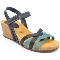 Zapatos Mujer Sandalias Interbios-Silvio 5641 Azul
