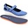 Zapatos Mujer Bailarinas-manoletinas Arcopedico 4053 Azul