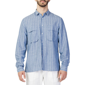 textil Hombre Camisas manga larga Antony Morato MMSL00672-FA420114 Azul