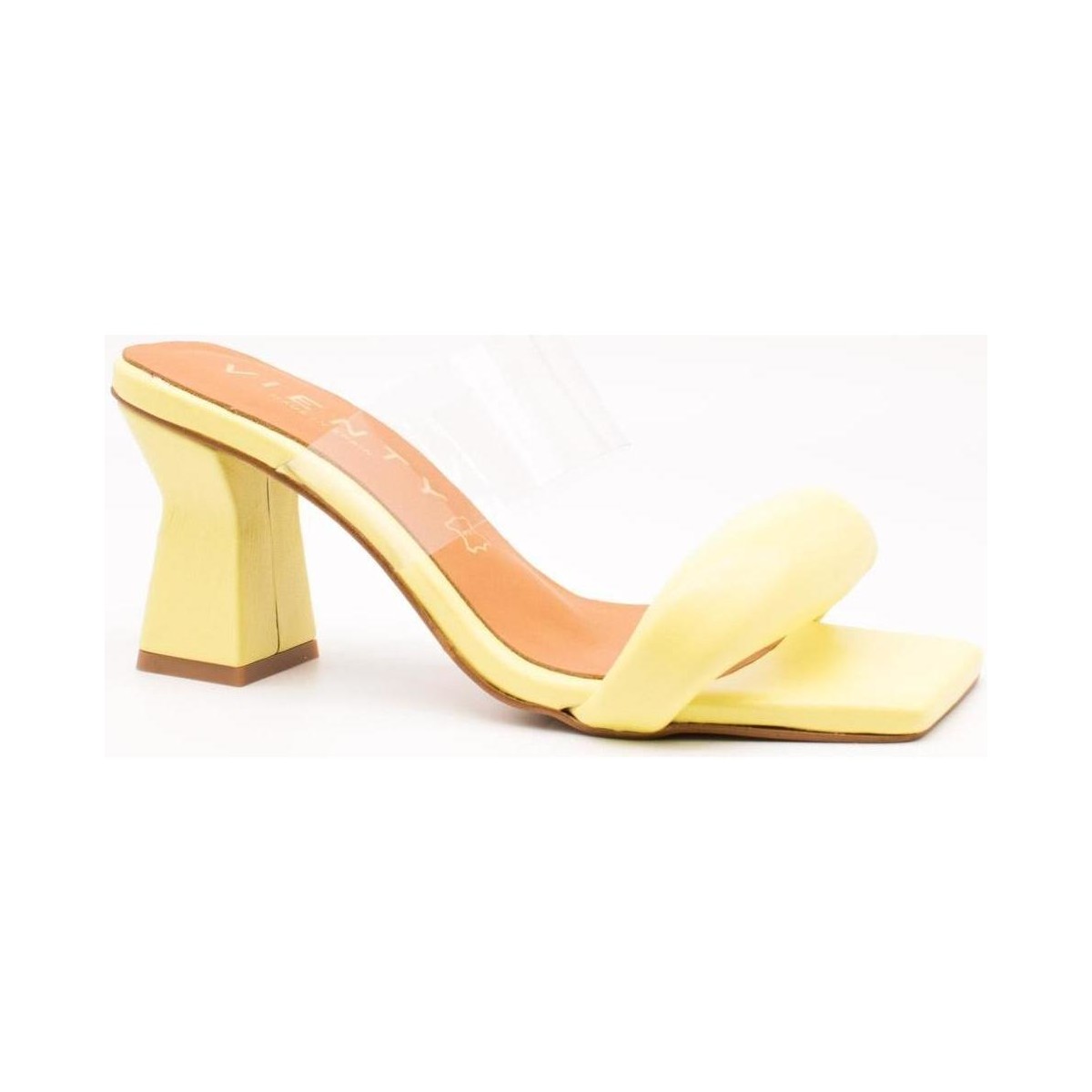 Zapatos Mujer Sandalias Vienty 12.859/3 amarillo Amarillo