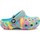 Zapatos Niños Sandalias Crocs Classic Marbled Kids Clog T 206838-4SM Multicolor