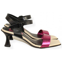 Zapatos Mujer Botas Lolas sandalia combina con pulsera taco 6 cm Rosa