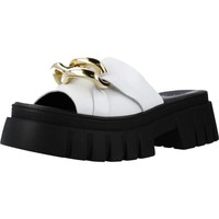 Zapatos Mujer Zuecos (Mules) Foos ETOILE 01 Blanco