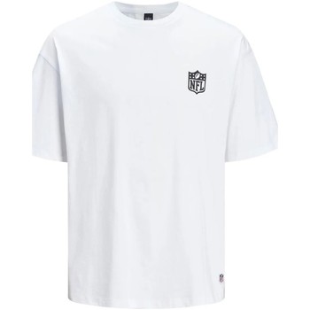 textil Niño Tops y Camisetas Jack & Jones 12207009 LOGOS TEE-WHITE Blanco