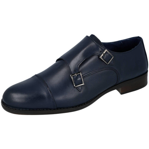 Zapatos Hombre Derbie & Richelieu L&R Shoes E4484 Azul