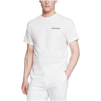textil Hombre Camisetas manga corta Dockers A1103-0059 Blanco
