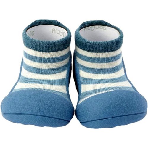 Zapatos Niños Botas Attipas PRIMEROS PASOS   STRIPE BLUE STR0101 Azul