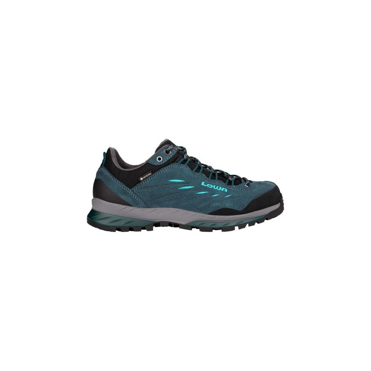 Zapatos Mujer Running / trail Lowa Zapatillas Delago GTX Lo Mujer Petrol/Acquamarine Azul