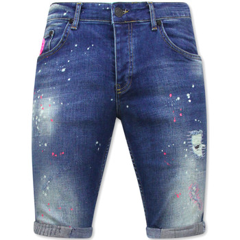 textil Hombre Pantalones cortos Local Fanatic Shorts Slim Fit SH Azul