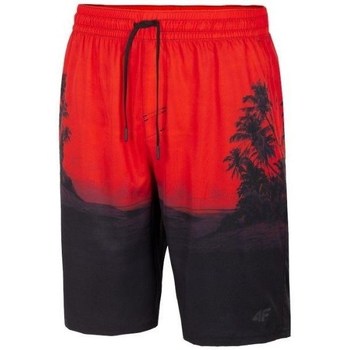 textil Hombre Pantalones cortos 4F SKMT006 Negros, Rojos